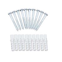 Bucha De Nylon Com Parafuso Cabeça Panela 06mm Bemfixa