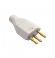 Plugue Elétrico Bipolar 10a Com Aterramento 1491 Fame