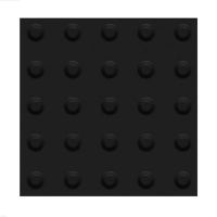 Piso Tátil De Alerta Preto Wat