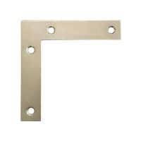 Placa Junção Angular Reforçada 10x10 Cm 660-310 Minubras