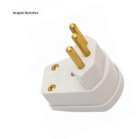 Plugue Elétrico Bipolar com Aterramento 1482 Fame