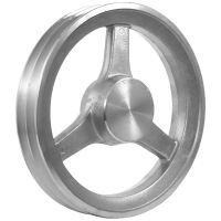 Polia Alumínio 2 Canais A 200mm Alucal