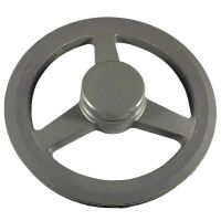 Polia Ferro Fundido 220mm 1 Canal Perfil B Mademil