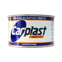 Adesivo Plástico Preto 400g Carplast Maxi Rubler