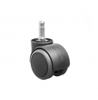 Rodízio Para Cadeira Roda Pu Preto