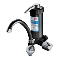 Purificador de Água com Torneira Bica Móvel Plus Preto com Cromado Herc 2905