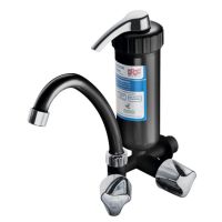 Purificador de Água com Torneira Bica Móvel Plus Preto com Cromado Herc 