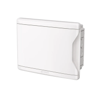 Quadro de Distribuição Embutir com Barramento 8D/6N Branco Isotex