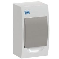 Quadro de Distribuição Para 4 Polos DIN Embutir Branco Weg