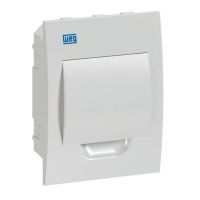 Quadro de Distribuição Para 6 Polos DIN Embutir Branco Weg