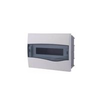 Quadro De Distribuição De Embutir 9 DIN Ou 6 NEMA Com Porta Transparente Tramontina