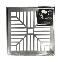 Ralo Com Caixilho Escovado 20x20cm AC-Vent