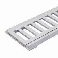 Ralo Linear Grelha Alumínio 10x50cm Metalmig