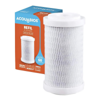 Refil de Reposição Carbon Block 5" Acquabios