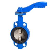 Registro Borboleta 6 Pol. EPDM Base ISO Flange DIN/ANSI Genebre