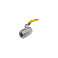 Registro De Esfera Para Gás PN 40 1.1/4” Reta F/F Com Alavanca Mga Zm bombas