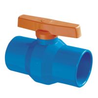 Registro De Esfera Soldável Irrigação Azul DN100mm Durin