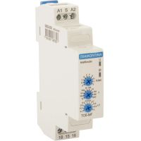 Relé Temporizador Multifunção 24-240V 0,1s a 10d AC/DC 8A AC-1 ou 2A AC-15 Tramontina