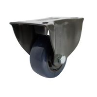 Rodízio Carbon Blue 412 Placa Fixa 90Kg Colson