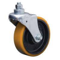 Rodízio Fixo Espiga 150mm com PU 300Kg Colson