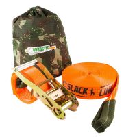 Conjunto Slackline 10M Com Bolsa Camuflada Robustec