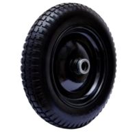 Roda Pu Maciça 300-8 Com Bucha e Rolete (4818) Colson