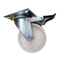 Rodizio 412 Placa Giratória Com Freio 170kg Colson