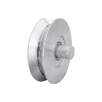 Roldana de Aço em V 2.1/2 Pol. com Pino De Toni