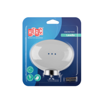 Saboneteira Lavello Branco com Cromado Herc