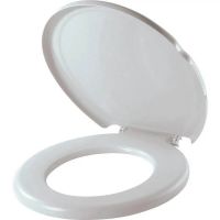 Assento Sanitário Almofadado Prime Cinza Herc