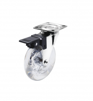 Rodizio De 75mm Com Freio Soprano