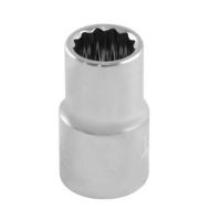 Chave Soquete Estriado 30mm Com Encaixe 1/2" Belzer