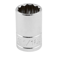 Soquete Estriado 1/2 x 11/16 Pol. Sata