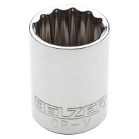 Soquete Estriado Encaixe 1/2 x 7/16 Pol. Belzer