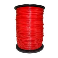 1 Metro de Fio de Nylon Para Roçadeiras 2,7mm Vermelho Stihl 