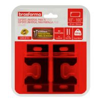 Suporte Fixo Universal para TV 10 a 100 Pol. SBRUB750 Brasforma