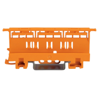 Suporte para Trilho 221 - 4mm Laranja Wago