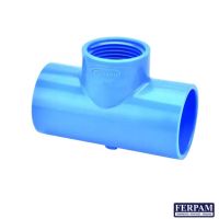 Tê Soldável com Derivação Roscável DN 50x1" Amanco