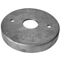 Tampa de Alumínio para Poço 175 x 35mm com Furo Gabitec