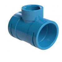 Te Soldável/Roscável Irrigação DN75mm x 1.1/2" Asperbras