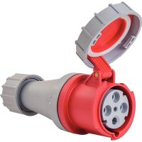 Tomada de Acoplamento Industrial 3P+T 63A 380-415 Vca 6H Tramontina