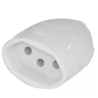 Tomada Pino Elétrico Fêmea 3 Pino 20A Daneva