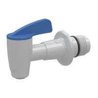 Torneira para Filtro Gelágua Branco e Azul Herc