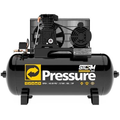 Compressor Monofásico 220V 10/100L Storm Pressure