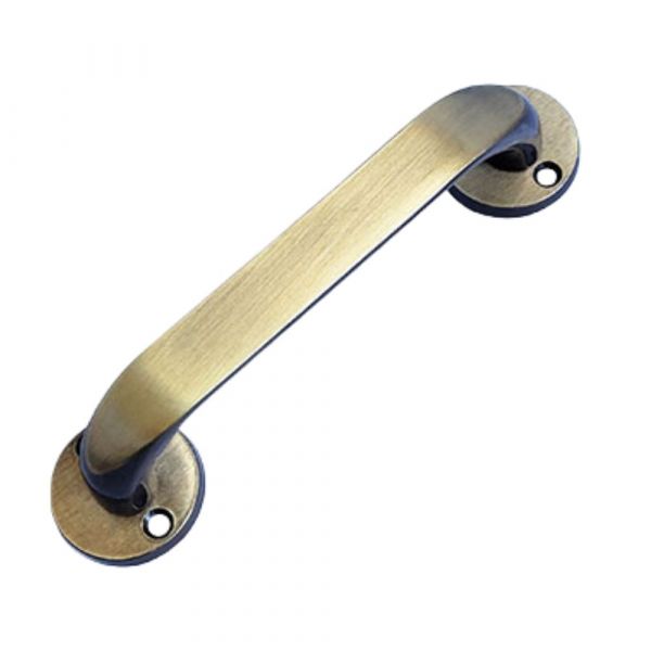 Puxador Classic 15cm Zamac Latonado Oxidado União Mundial