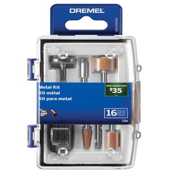 Kit para Metal com 16 Acessórios- Dremel 26150734ab
