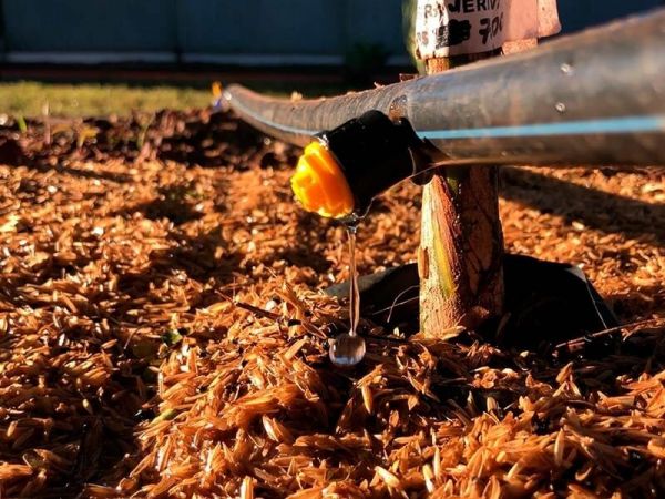 Gotejador GA-4 com Base de Grapa Agrojet