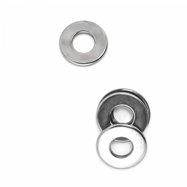 100 Unidades de Arruela Lisa Zincada 3/8 Pol. Prasmil