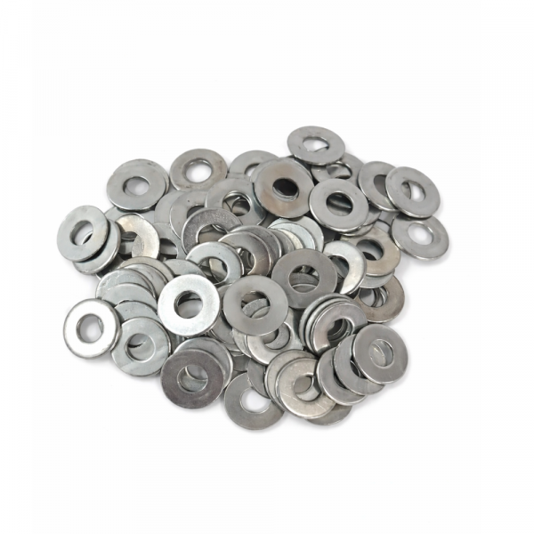 100 Unidades de Arruela Lisa Zincada 3/8 Pol. Prasmil