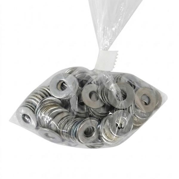 100 Unidades de Arruela Lisa Zincada 5/16 Pol. Prasmil